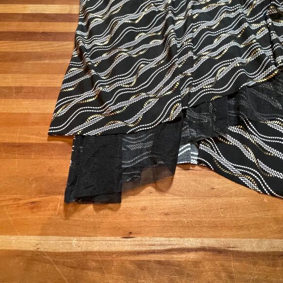 Miraclesuit Linked in Mirage Top Black/Multi 10 - Picture 7 of 9